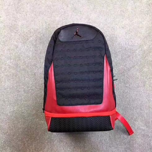 Nike Bolsas Jordan 13 Rojo Negro