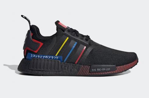 Adidas NMD R1 Olympic Pack Black Red FY1434