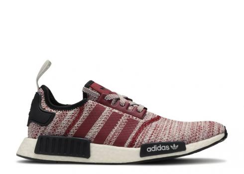 Adidas Nmd r1 Burgundy White Black D97230