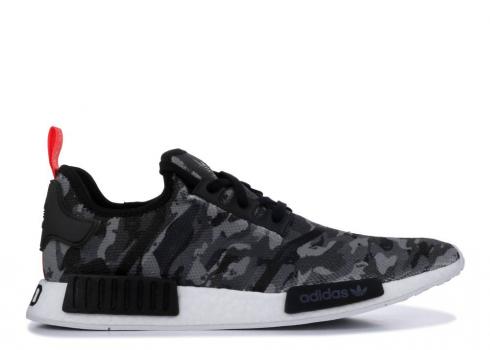 Adidas Nmd r1 Grijs Camo Rood Solar G27913