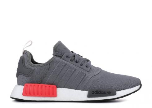 Adidas Nmd r1 Grey Red Shock BD7730