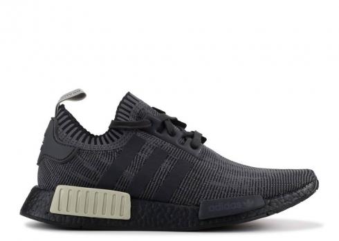 アディダス NMD R1 プライムニット ブラック オリーブ AQ1248