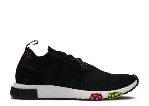 Adidas Nmd racer Primeknit Black Pink Solar CQ2441