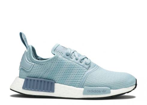 Adidas Womens Nmd r1 Blue White BD8030