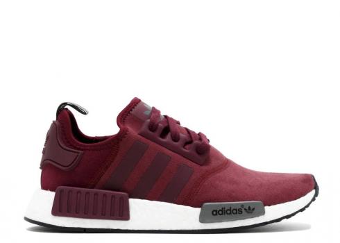 Adidas Womens Nmd r1 Burgundy S75231