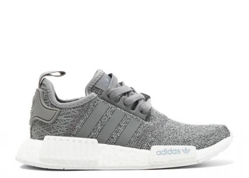 Adidas Womens Nmd r1 Vapour Grey White S76907