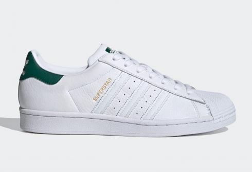 Adidas Originals Superstar Cloud White Collegiate Green FX4279