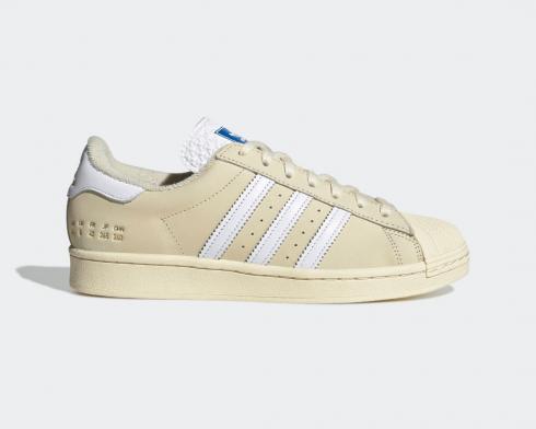 Adidas Originals Superstar Cream White Blue Bird H05658