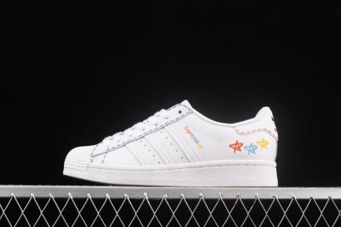 Adidas Originals Superstar Footwear White Hazy Blue GZ3034