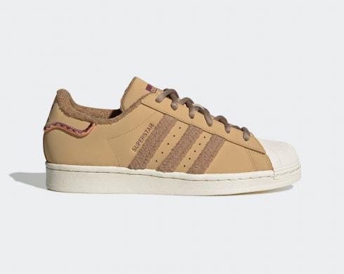 Adidas Originals Superstar Plush Desert Yellow GY2526