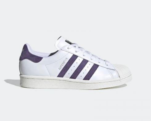 Sepatu Adidas Superstar Cloud White Tech Purple FV3373