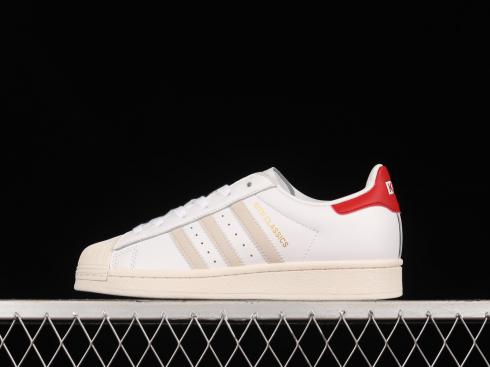 Adidas Superstar Kith Classics Bianche Rosse GY2543