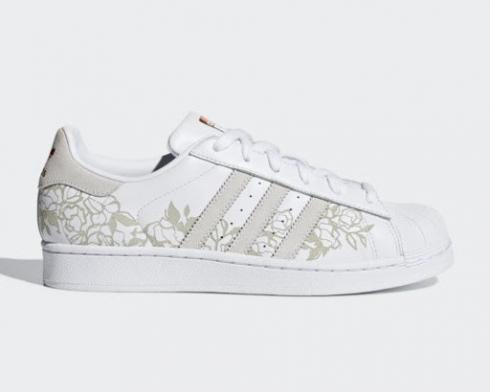 Adidas Womens Superstar Copper Met Footwear White CG6002