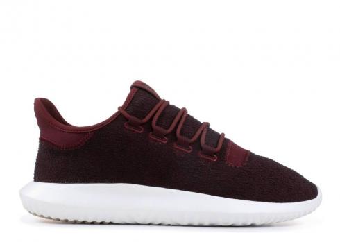 Adidas Tubular Shadow Maroon White CQ0927