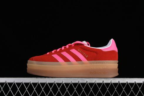 Adidas Gazelle Bold Collegiate Red Lucid Pink IH7496