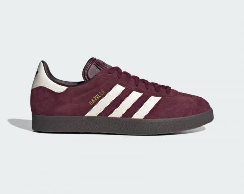 Adidas Gazelle Maroon Chalk White Gum IG4990