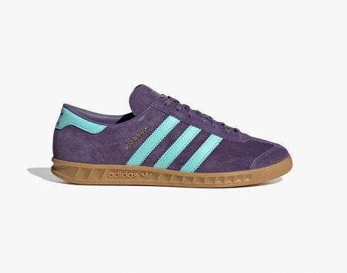 Adidas Hamburg Tech Purple Aqua Gum FV1204