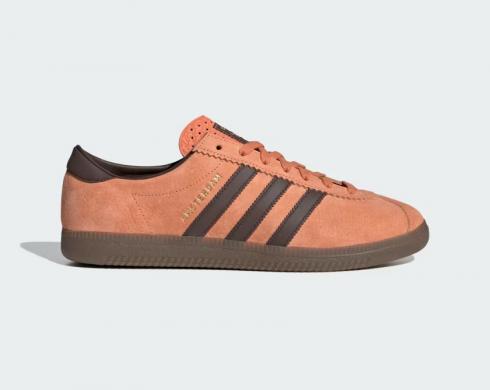 Adidas Originals Amsterdam Hazy Copper Brown Gum IE1418