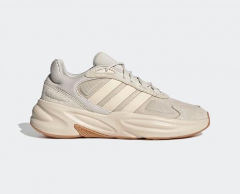 Adidas Ozelle Cloudfoam Aluminium Wonder White Gum GX6762