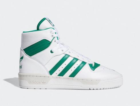 Adidas Rivalry Hi Smoke Green Cloud White EE4972 .