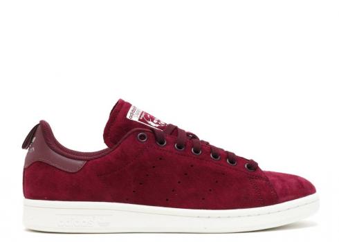 Adidas Stan Smith Maroon White Footwear S80028