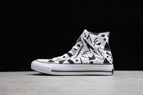 Converse All Star 100 Geometric Hi JPN White Black 1SC087