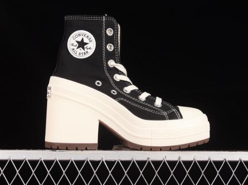 Converse Chuck 70 De Luxe Heel Black Egret A05347C