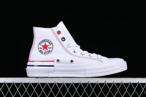 Converse Chuck 70 Hi Retro Denim White Red Black A06853C