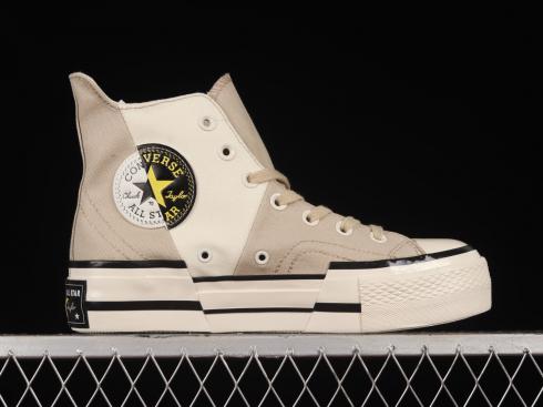 Converse Chuck 70 High Plus Logo Collage Beach Stone A02774C