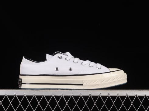 Converse Chuck 70 Low White Cream Black Blue A06070C