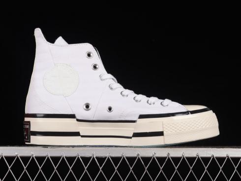 Converse Chuck 70 Plus Hi White Black Blue A06067C