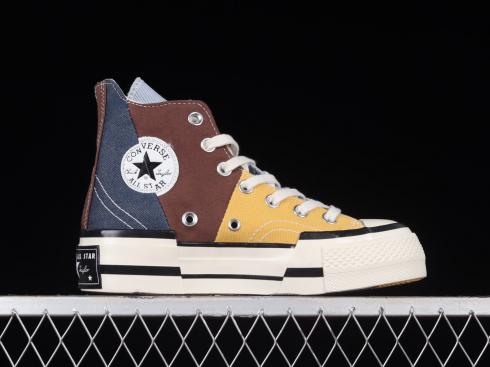 Converse Chuck 70 Plus High Navy Chocolate Multi A02871C