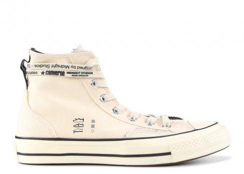 Converse Midnight Studios X Chuck 70 Cream Egret Black 162123C