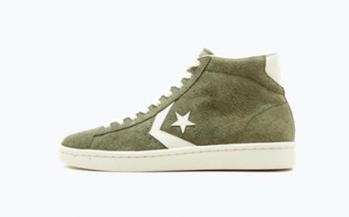 Converse Pro Leather Mid Medium Olive Egret Buty