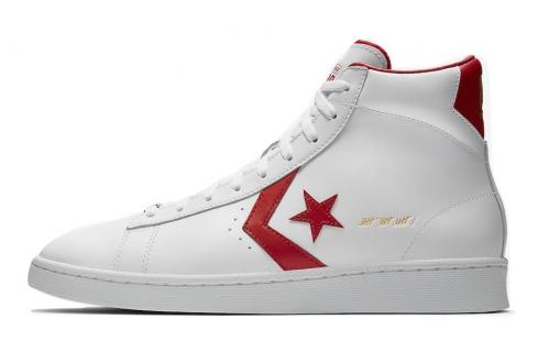 Converse Pro Leather The Scoop White Red 161328C-110