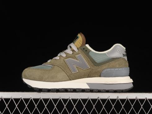 New Balance 574 Legacy Stone Island Grey Green U574LGST