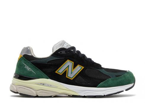 New Balance 990v3 Made In Usa Black Green M990CP3