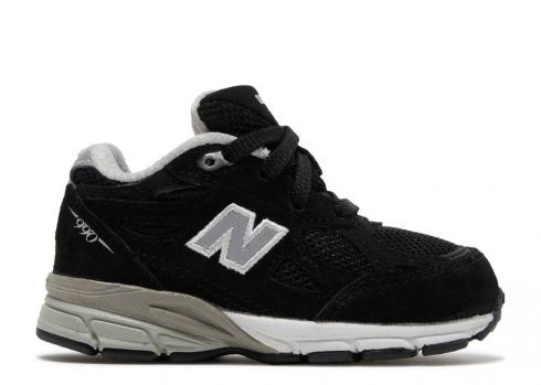 New Balance 990v3 Toddler Black Grey IC990BS3