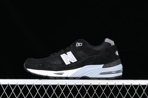 New Balance 991 Made in UK Black Silver M991EKS