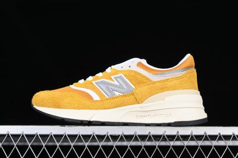 New Balance 997R イエロー クリーム シルバー U997RCB 。