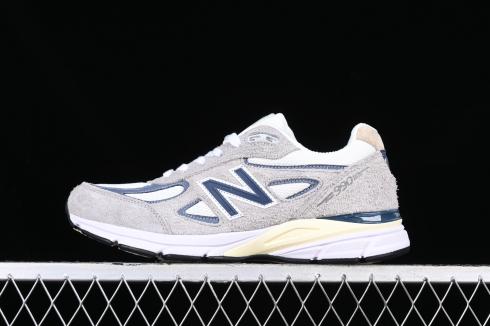 New Balance Made in USA 990v4 グレーブルー U990TA4 。