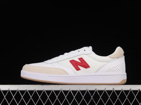 New Balance Numeric 440 White Burgundy Red NM440WBY