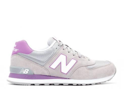 New Balance Womens 574 Purple Grey WL574CPG