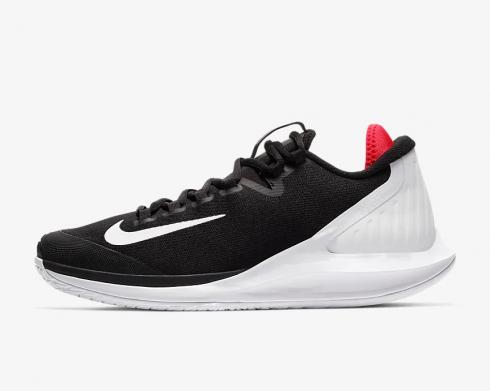 NikeCourt Air Zoom Zero White Black Red Shoes AA8018-106