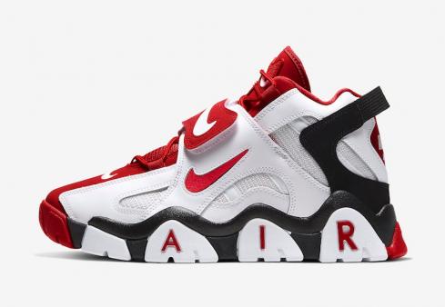 Nike Air Barrage Mid White Black Red AT7847-102