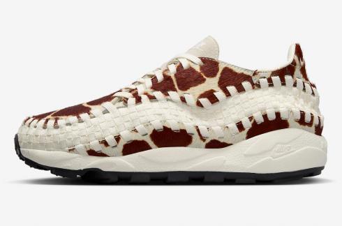 Nike Air Footscape Woven Cow Print Sail Black FB1959-100