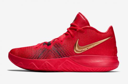 Nike Kyrie Flytrap University Red Metallic Gold AA7071-600