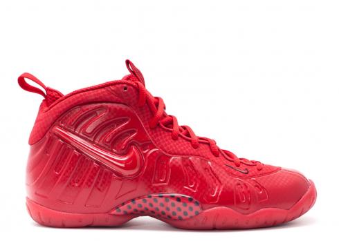 Nike Little Posite Pro GS Red October 644792-601