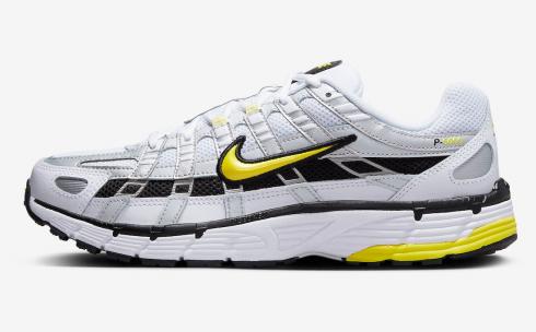 Nike P-6000 Metallic Platinum Opti Yellow White Black FD9876-102