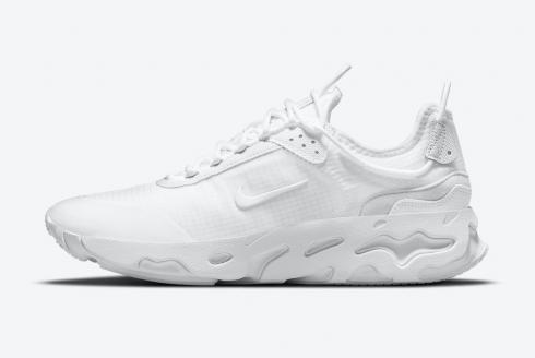 Nike React Live Triple White Unisex Running Shoes CV1772-101